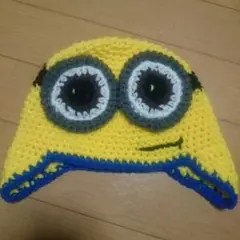 ミニオン風ニット帽☆USJコスプレにどうぞ☆