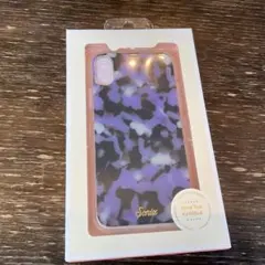 【新品】Sonix iPhoneX XS ケース スタニングルアー べっ甲 紫のサムネイル