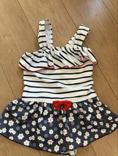 女の子用ワンピース水着 120cm
