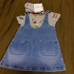 新品タグ付き　next3点セットアップ　ファミリアジャンパー女の子　92cm