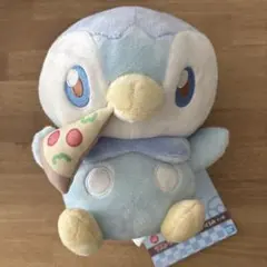 一番くじ ポケピース ラストワン賞 ポッチャマ ぬいぐるみ ピザ