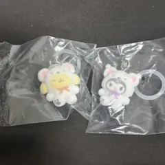 サンリオ めじるしアクセサリー ふわふわスノー ポムポムプリン クロミ