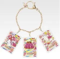 アイカツ！　一番くじ　C賞 D賞カード★バッグチャームB　星宮いちご