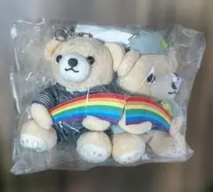 ソラシドエア レインボーベアぬいぐるみキーホルダーセット
