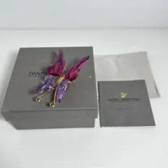 レア！スワロフスキー ブローチ 蝶 バタフライ 2004年 廃盤 シルバー925