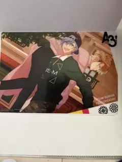 A3! 斑鳩三角 茅ヶ崎至 クリアビジュアルポスター ガチャ