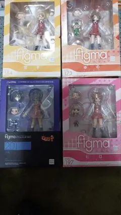 中古フィギュア　figma ひだまりスケッチ フィギュア 4体セット　開封済み