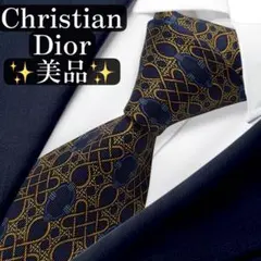 良品✨Christian Dior ネクタイ セミトロッター ソリッド 無地 - メルカリ