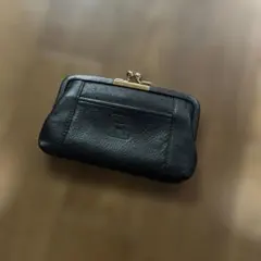 Y*E様 黒レザー　がま口財布
