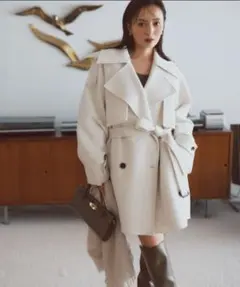 2026年最新】リバーミドルトレンチコート anuansの人気アイテム - メルカリ