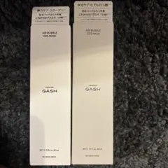 新品4種セットGASHフェイスバブルクリーム 各80mL 泡パック 韓国コスメ 