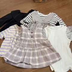 まとめ売り　キッズ服 Tシャツセット 5点