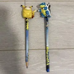 ポケモン ポケットモンスター 鉛筆 えんぴつ キャップ フィギュア レトロ