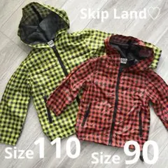 春のお出かけに♡ Skip Land 90＆110 ウインドブレーカーのサムネイル