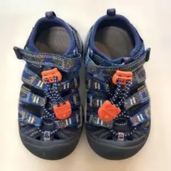 KEEN ネイビー マルチカラー サンダル 美品