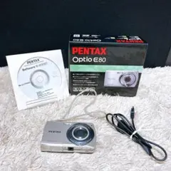 PENTAX Optio E30 オールドデジカメ オールドコンデジ 単三電池式