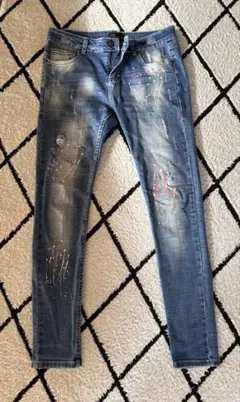 ダメージ加工 デニム