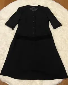 Julibone 高級ブラックフォーマル ・ジャケットワンピ　冠婚葬祭　9号