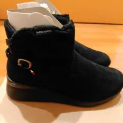 le coq sportif レディース ショートブーツ ブラック25cm