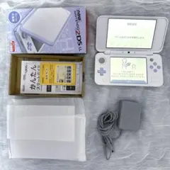 任天堂 ニンテンドー new nintendo 2DSLL ホワイト×ラベンダー