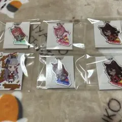 ウマ娘 アクリルキーホルダー　ダイカットステッカー