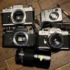 ジャンクカメラ フィルムカメラ CCD デジタルカメラ 6点まとめ売り