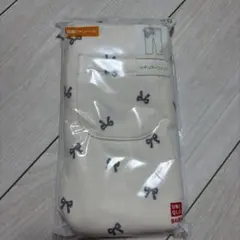 新品★UNIQLOフリースパンツ90㎝　リボン柄