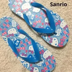 未使用　サンリオ　キティーちゃん　平成レトロ　レア　希少　ビーチサンダルのサムネイル
