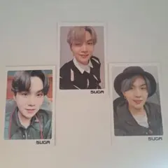 SUGA BTS カード 3枚セット