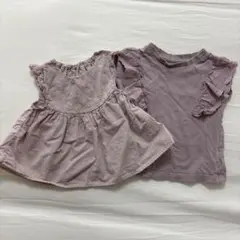 ピンクトップス　セット売り　保育園着