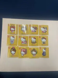 ヤマト運輸　50周年　ハローキティ ステッカー 12枚セット