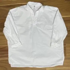 【UNIQLO】コットンリラックススキッパーシャツ（7分袖）