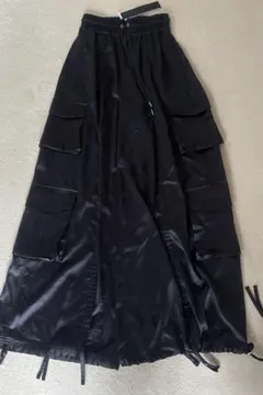 PAMEO POSE Drill Belted Baggy Trousers S - メルカリ