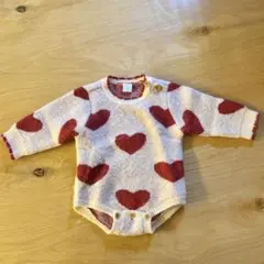 ベビー　ニットロンパース