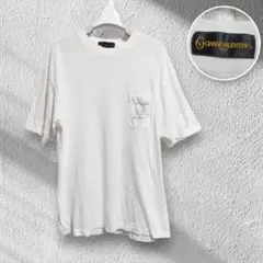 GIANNI VALENTINO ポケットロゴ Tシャツ 白 LL 日本製のサムネイル
