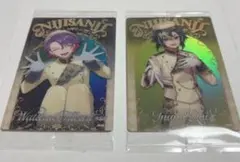 【匿名配送】にじさんじウエハース　渡会雲雀　伊波ライ　メタリックプラカード