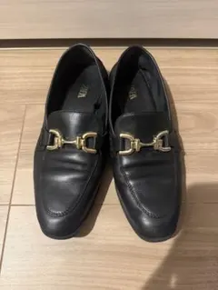 ZARA ビットローファー ブラックのサムネイル