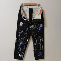 UNIVERSAL OVERALL STANDARD ペイントチノパンツ　黒