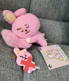 BT21 一番くじ G賞 COOKYぬいぐるみ＆ミニぬいぐるみ セットバラ売り可