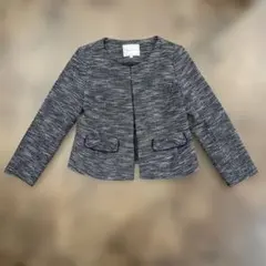 Couture brooch ツイードジャケット 38