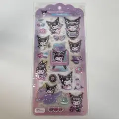 Kuromi ドロップジェリーシール　サンリオ