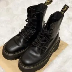 Dr.Martin JADON 8ホールブーツ 23〜23.5cm相当 黒 厚底