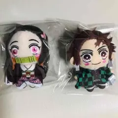 竈門　炭治郎　禰豆子　キーチェーンマスコット　鬼滅の刃　ぬいぐるみ　ねずこ