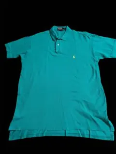 Polo by Ralph Lauren ターコイズ ポロシャツ M