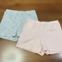 ユニクロ　オーバーパンツ　100 2枚セット