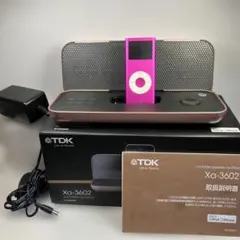 TDK ポータブルスピーカー X a-3602(美品)(動作品)(フル装備)のサムネイル