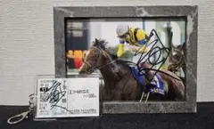2L判 皐月賞エフフォーリア 横山武史 直筆サイン写真 単勝コピー馬券