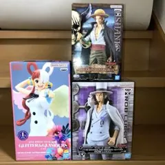 ワンピース ウタ　シャンクス　ロブ・ルッチ　フィギュア 3体セット