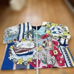 【Chesty】カラフル花柄半袖トップスのサムネイル