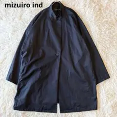 ミズイロインド　mizuiro indスタンダードカラーワイドジャケット　黒のサムネイル